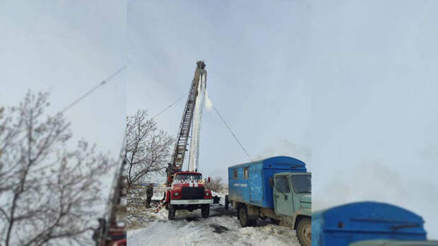 Авария на водонапорной башне / Фото: 