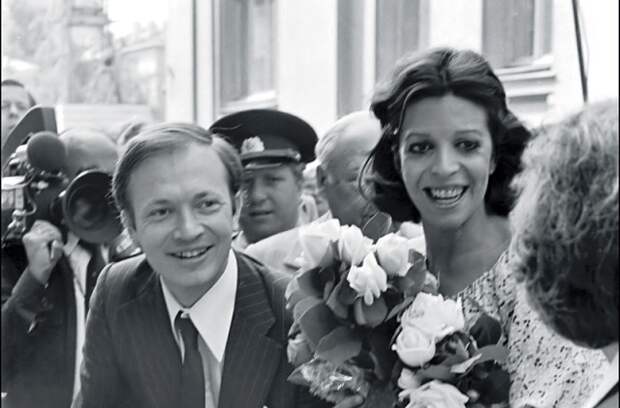 Бракосочетание Кристины Онассис и Сергея Каузова, 1978 год, Москва