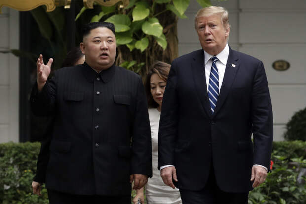 Ким Чен Ын и Дональд Трамп. / Фото: www.ngenix.net