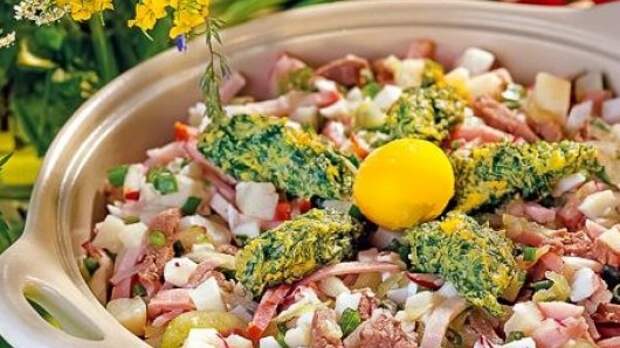 Вкусная окрошка
