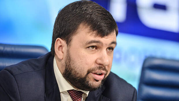 Представитель Донецкой народной республики в контактной группе по урегулированию ситуации на востоке Украины Денис Пушилин. Архивное фото