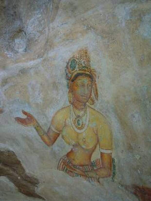 Фрески Сигирии, Шри Ланка (Sygirian woman, Sri Lanka)