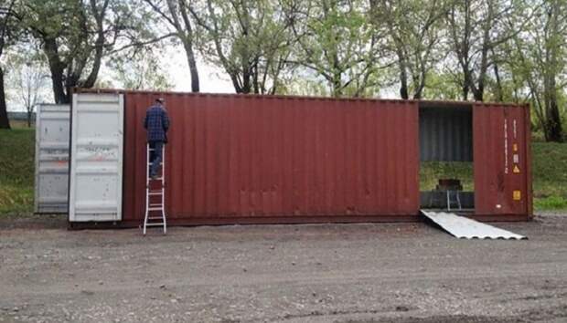 Дом из контейнеров
