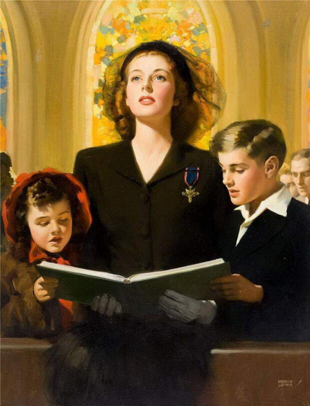 Классика XX века: художник Andrew Loomis