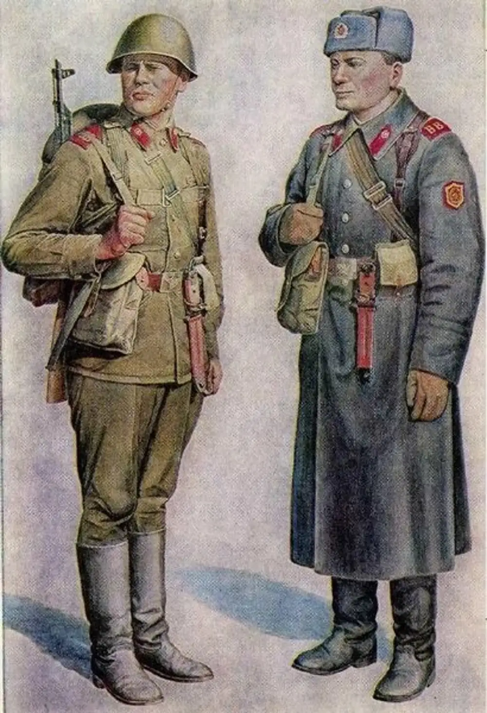 Полевая форма офицера Советской армии 1960
