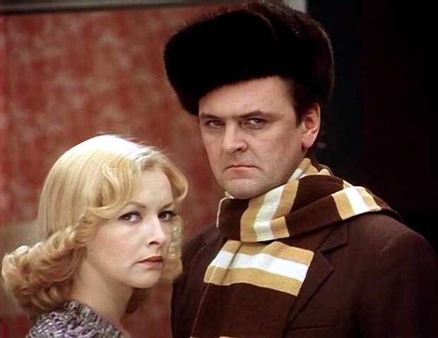 Барбара Брыльска и Юрий Яковлев в фильме «Ирония судьбы, или С легким паром!», 1975 г.