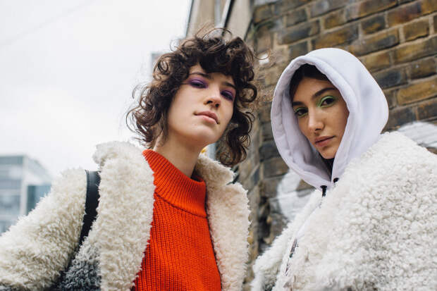 Стритстайл Недели моды в Лондоне осень-зима 2021