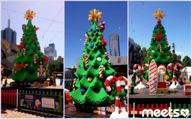christmas tree, australia lego trees