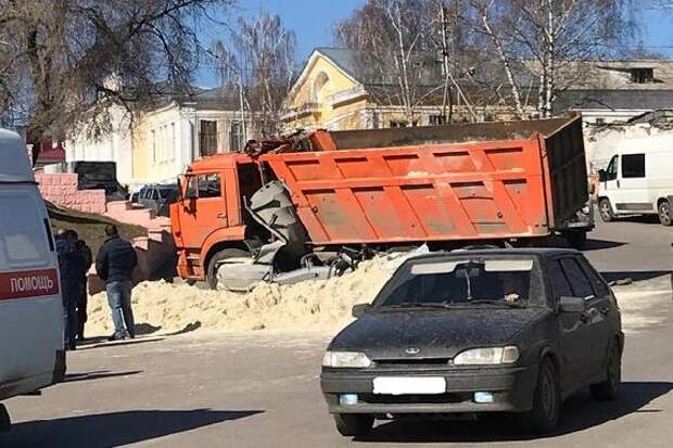 Пробка на рассказовском шоссе в тамбове сегодня