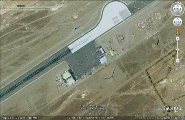 Аэродром Шамси, Пакистан google, факты, цензура