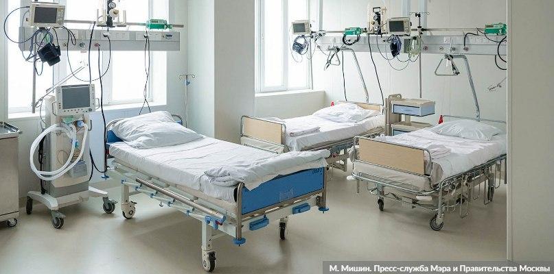 Число госпитализаций с COVID-19 в Москве за неделю увеличилось на 30% Фото: М. Мишин mos.ru