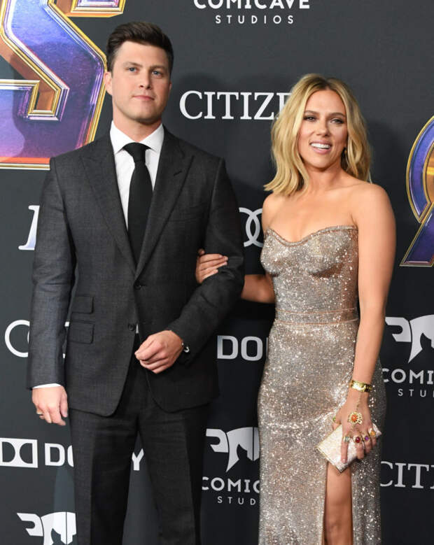 Колин Жост и Скарлетт Йоханссон