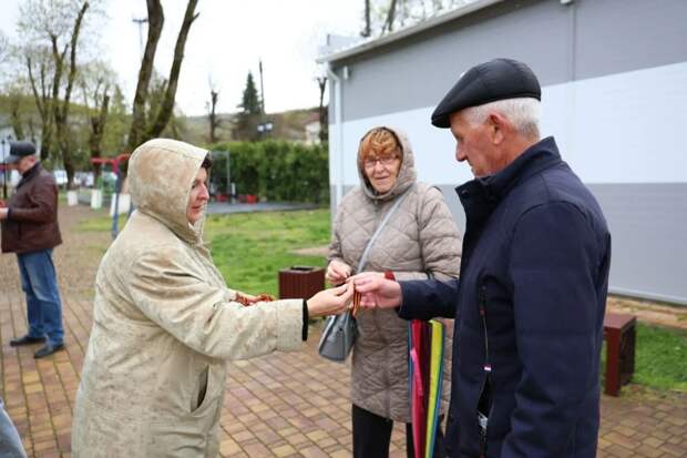 Майкопский район присоединился к Международной акции «Георгиевская лента»
