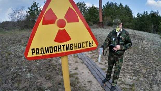 Сектор зоны отчуждения Чернобыльской АЭС в Белоруссии. Архивное фото