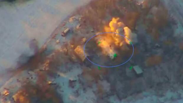 Расчеты САУ «Гиацинт-С» разнесли украинские пункты управления беспилотниками