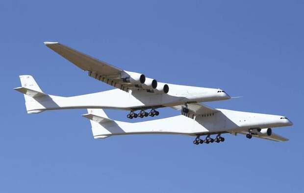 Первый полёт летающего космодрома «Stratolaunch” Стратолонч, Stratolaunch, Космодром, Длиннопост