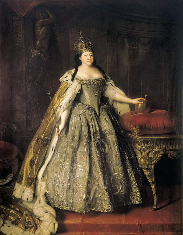 Анна Иоанновна была приглашена на престол после смерти Петра II