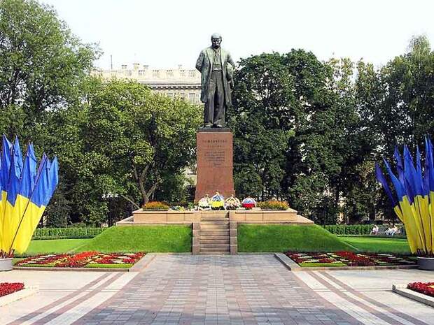 Памятник Шевченко, Киев