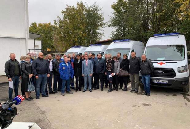 Крым получил 10 новых автомобилей скорой медицинской помощи