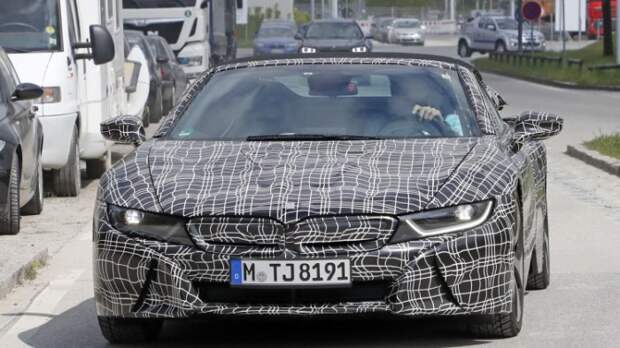 Совсем скоро на дорогах появится новый BMW i8 Spyder