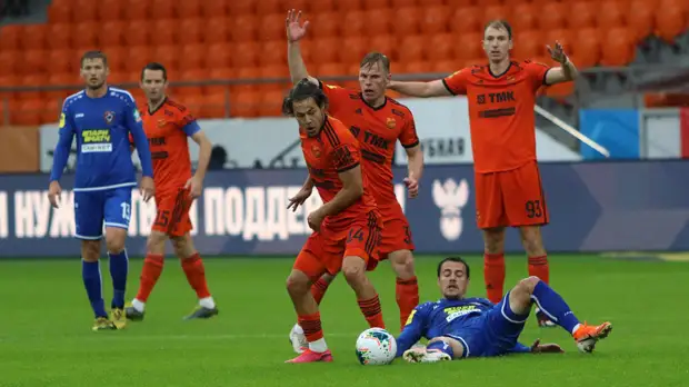 Дубль Бикфалви принёс «Уралу» победу над «Тамбовом» в матче РПЛ