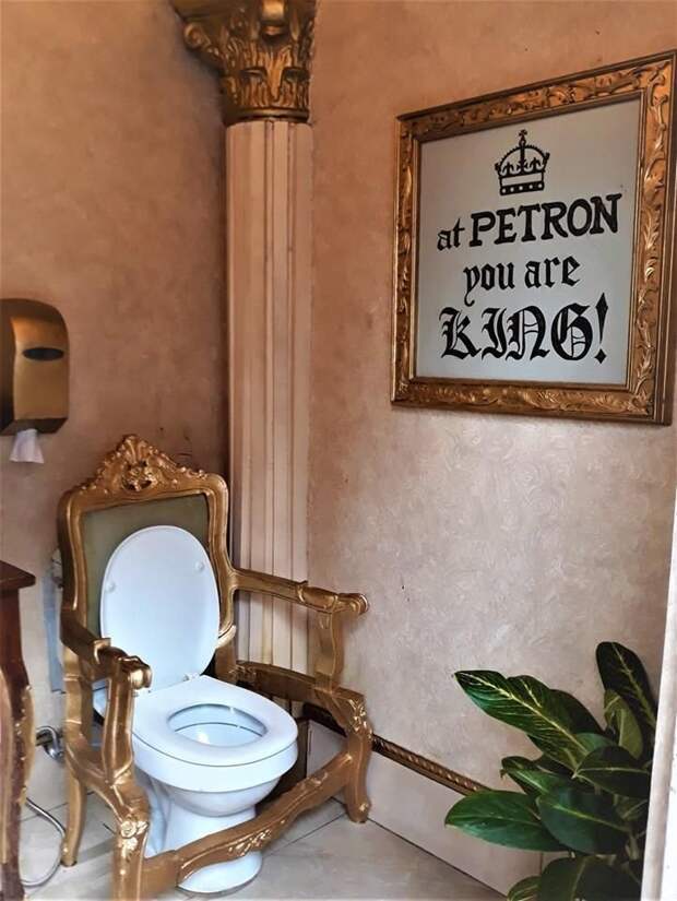 Туалет на заправке, в котором почувствуешь себя королем азс, заправка, туалет, филиппины