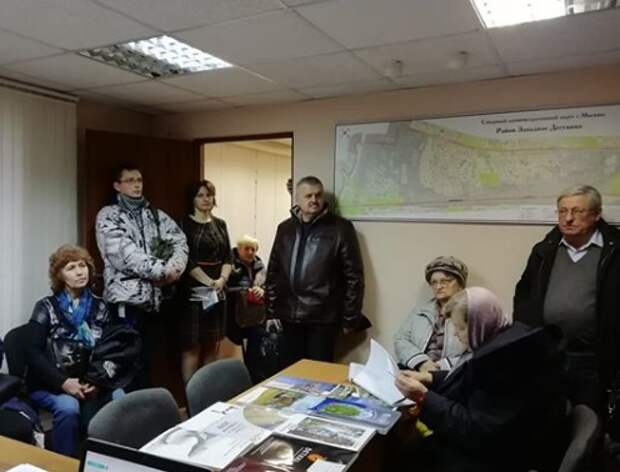 Обсуждение. Фото управы района Западное Дегунино