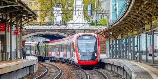 Собянин отметил темпы развития железнодорожной инфраструктуры в Москве/Фото: М. Денисов mos.ru