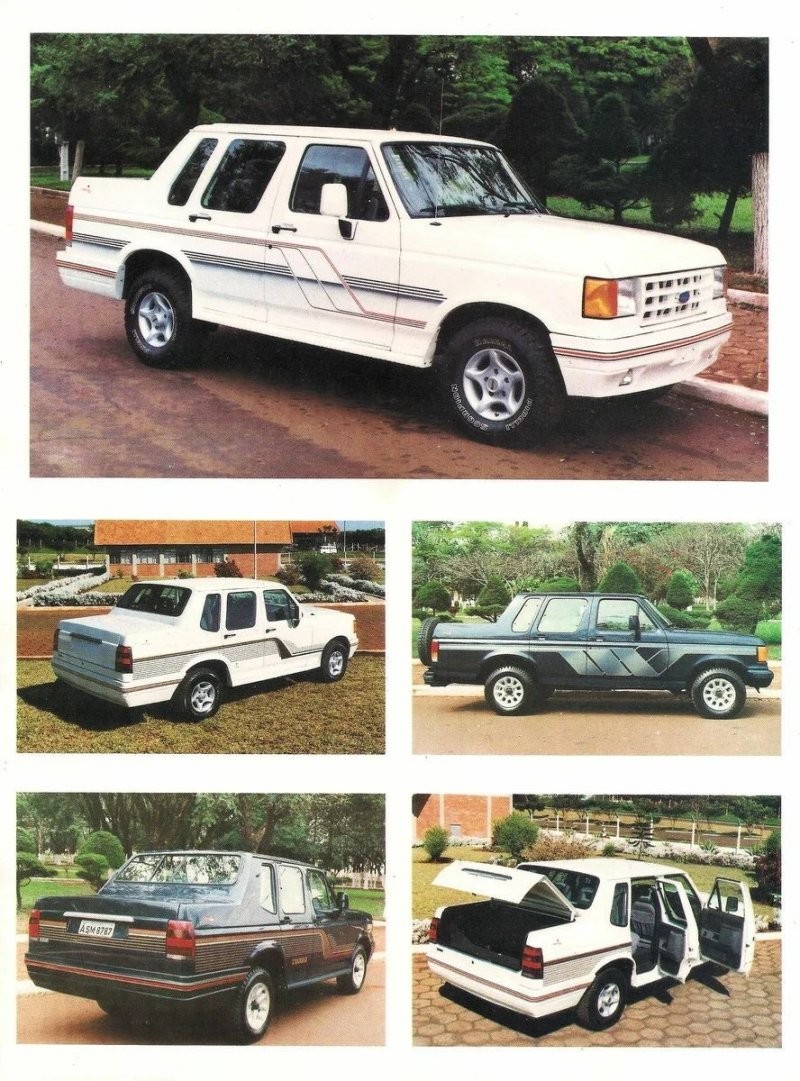 Пикап Ford F-250 Super Duty в виде странного седана из Бразилии