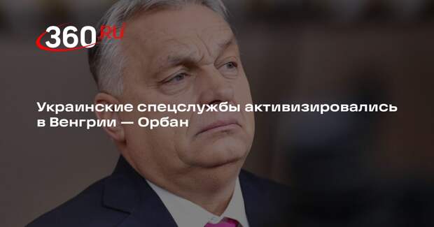 Орбан: Венгрия перед выборами превратилась в зону операций украинских спецслужб
