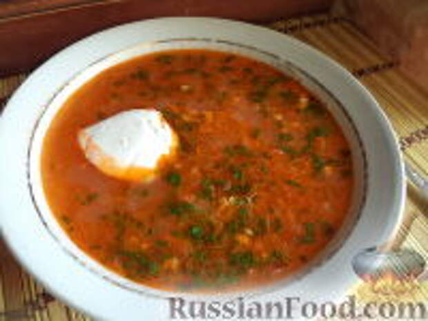Фото к рецепту: Щи по-уральски (с крупой)
