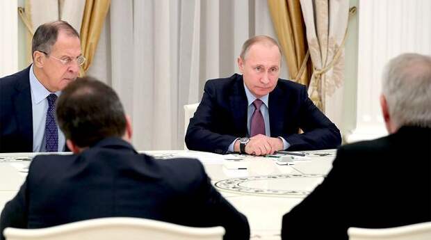 Путин и Лавров Путин и Лавров