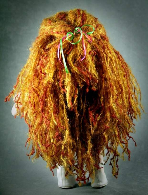 Вальдорфская кукла (волосы). Фото / Waldorf doll. Photo