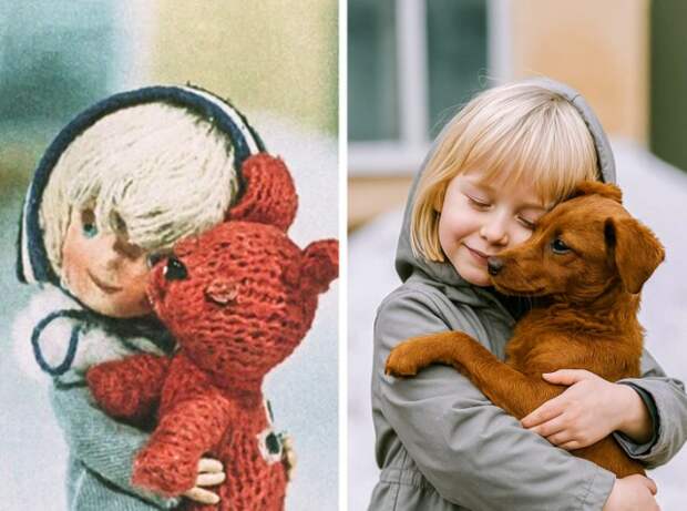 Девочка, «Варежка»