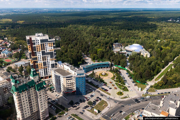 Фотографии Новосибирска с высоты — лето 2019