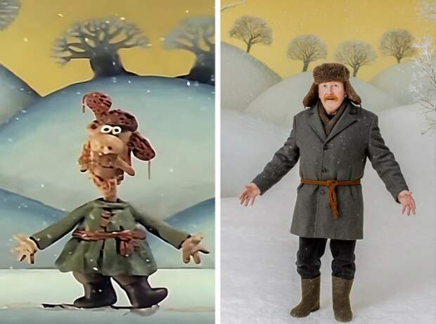 Мужик, «Падал прошлогодний снег»