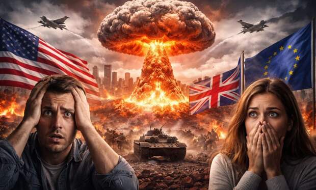 Запад в панике: половина жителей США и Европы ждут Третью мировую