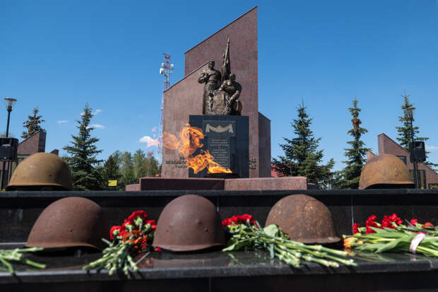В Первомайском почтили память павших воинов в преддверии Дня Победы