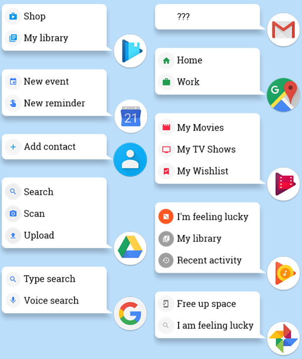Концепт выпадающих меню в Android