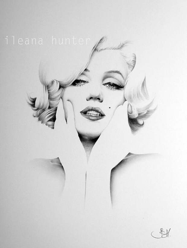 Marilyn Monroe Bleistift (528x700, 141Kb)
