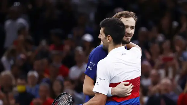 Джокович опубликовал эмоциональную запись после победы над Медведевым в Париже