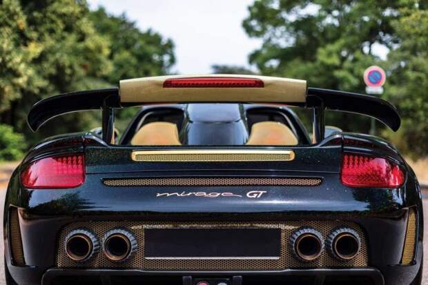 Porsche Gemballa Mirage GT 2005 года "Gold Edition" известного камерунского футболиста