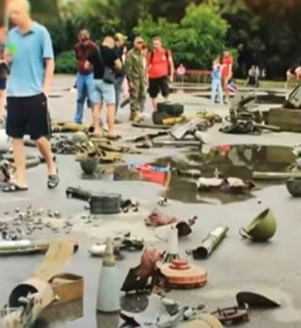 Трупы на день украинской оккупации Славянска Трупы на день украинской оккупации Славянска