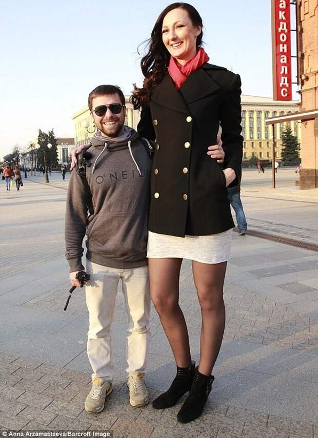 Екатерина Лысина, самая высокая женщина России