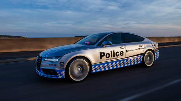 Автопарк правоохранителей пополнил 450-сильный Audi S7 Sportback