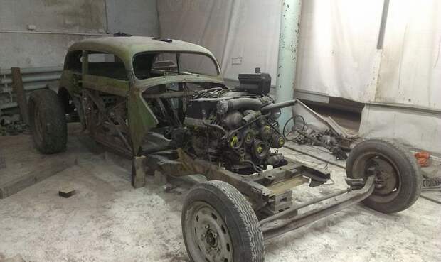 Москвич 400 "Hot-Rod" Custom хот-род, москвич, кастомайзинг