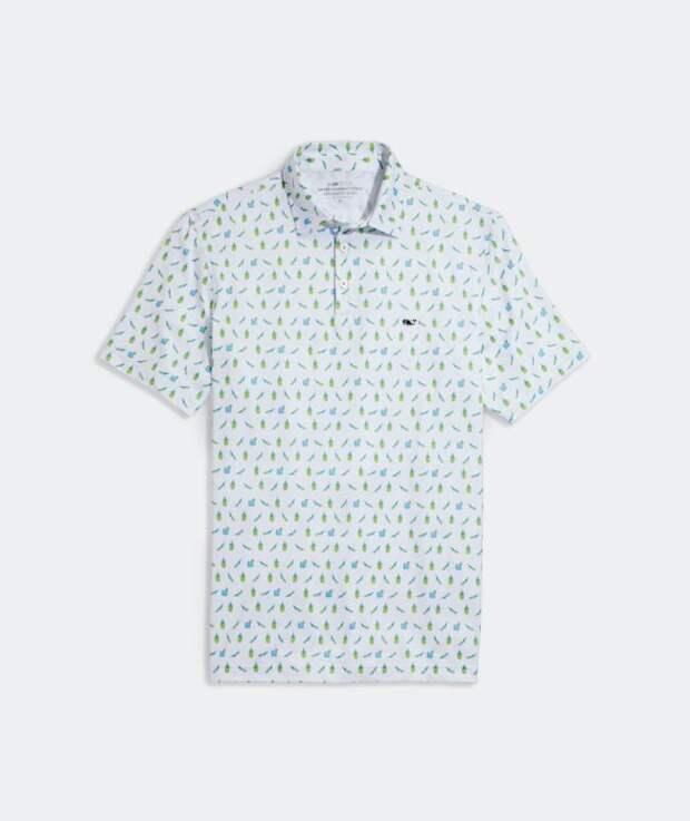 Printed Sankaty Polo - vineyard vines