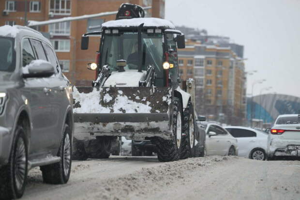 Казан урамнарыннан бер тәүлек эчендә 26,7 мең тонна кар чыгарылган