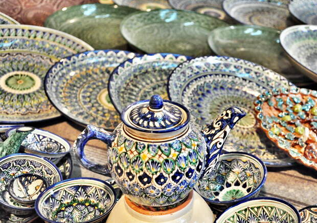 Традиционная керамика Узбекистана