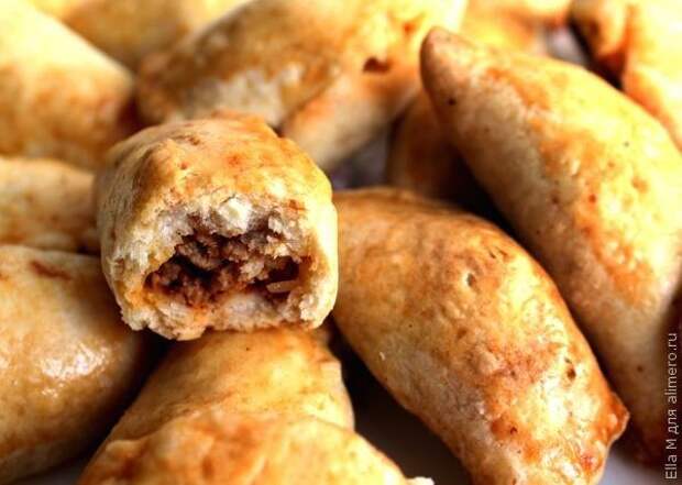 пирожки с мясом в духовке пирожки с мясом в духовке